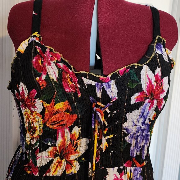 COPY - Anthropology Me 2 Magic Plus Floral Summer Dress 1X - Picture 4 of 4
